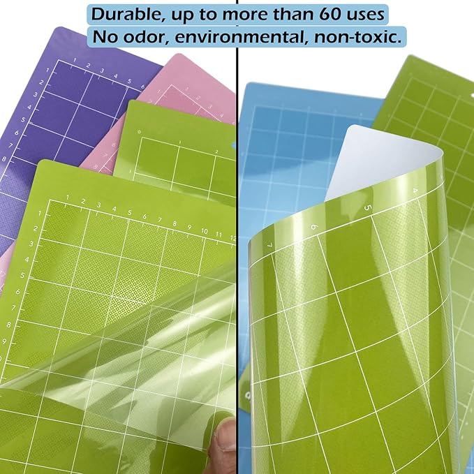 ReArt Light Grip Cutting Mat 12x12 inch 3 Pack - Image 4