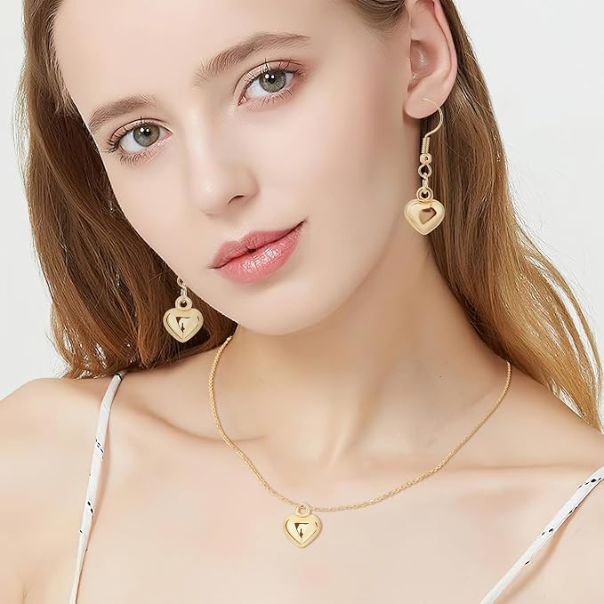 MARFOREVER 40 Pcs 18K Gold Heart Charms - Image 6