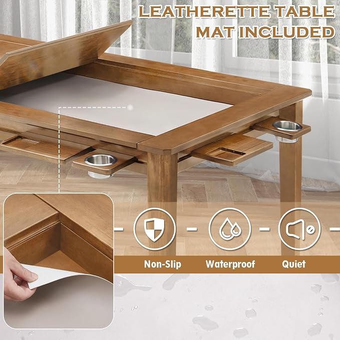 Haddockway 63" ×39“ Board Game Table - Image 6