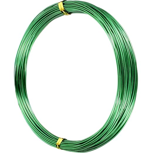 TecUnite Aluminum Craft Wire for Sculpting Armature Bendable Craft Wire for DIY by TecUnite