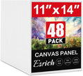 ESRICH 48 Pack Canvas for Painting 11x14, Canvas Boards for Painting Cotton by ESRICH