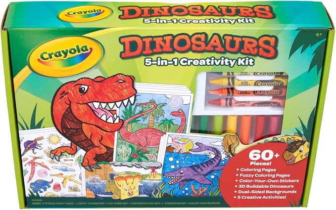 Crayola Dinosaur 5-in-1 Art Kit - Image 2
