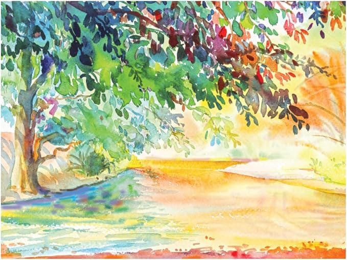 UCREATE 140 lb. Watercolor Paper, 50 Sheets/Pack, 12 Packs | Super Heavyweight - Image 4