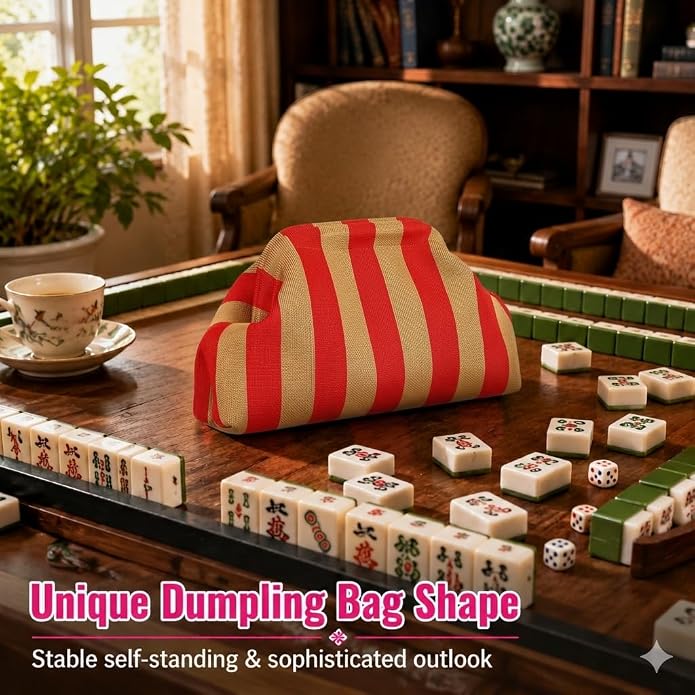 Mahjong Tile Bag Woven Clutch Purses - Image 7