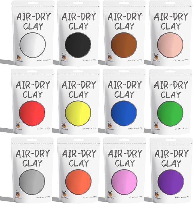 Cutedeer Air Dry Modeling Clay by Cutedeer