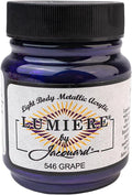 Jacquard Lumiere 2.25oz Fabric Paint Grape by Jacquard