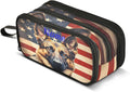 Custom Dog German Shepherd Flag Pencil Case Box Boys Girls Personalized Name by BOENLE-WELCOMEYOURCOMING