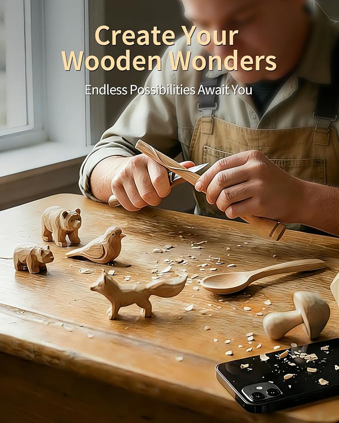 Basswood Carving Blocks for Beginners - Image 5
