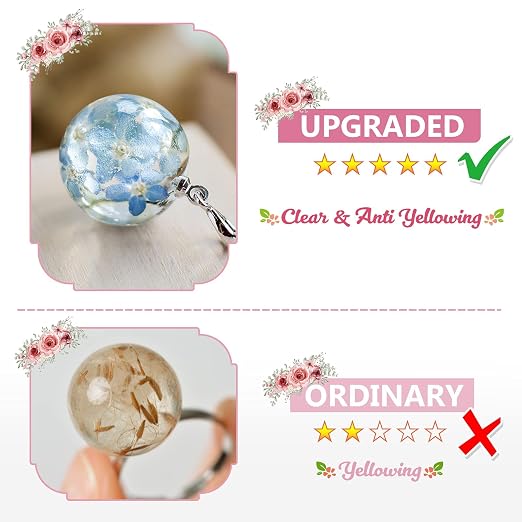 YIEHO 1000g UV Resin -Upgraded Crystal Clear Hard UV Fast Curing Epoxy Resin - Image 5