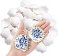 60PCS Natural Scallop Shells for Crafts, 2-3 Inch White Sea Shells for by Unknown