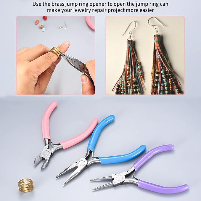 3 Pcs Jewelry Pliers Set - Image 6