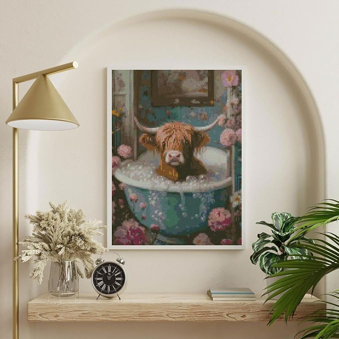 MYBISYMQQ Highland Cow Cross Stitch Kits - Image 5