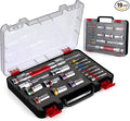 19-in-1 Impact Socket Set | 8 Magnetic Screwdriver Bits & 7 Drive Impact Sockets for Drill/Hammer Drill/impact wrench