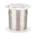 BENECREAT 20 Gauge 32 Yards Silver Jewelry Wire by BENECREAT