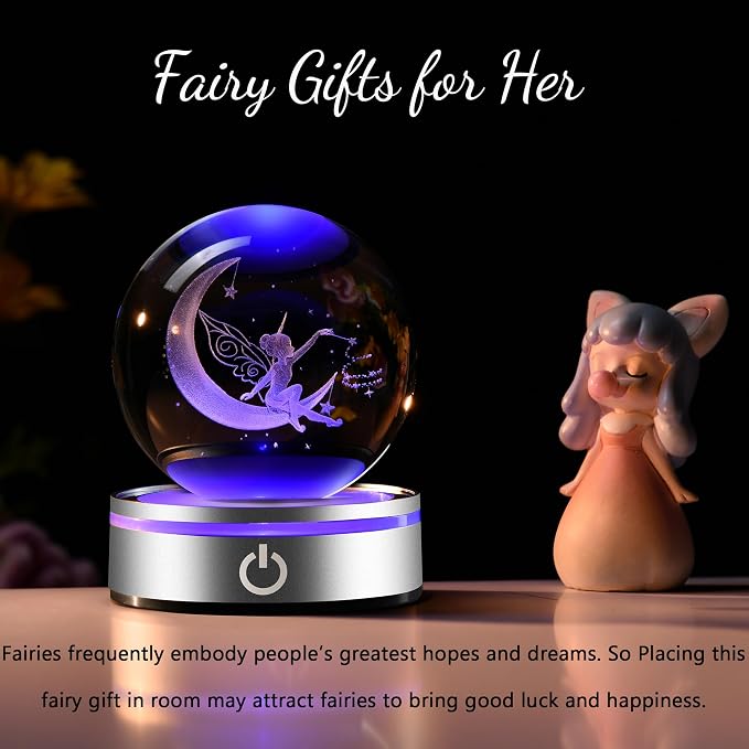 IFOLAINA Moon Fairy Crystal Ball Gifts - Image 2