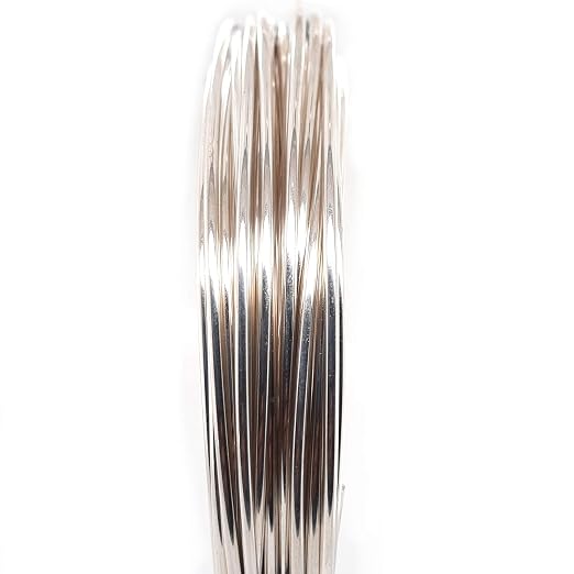 CRAFT WIRE 20 Gauge, 925 Sterling Silver Wire Half Hard Made in USA - 15FT | - Image 6