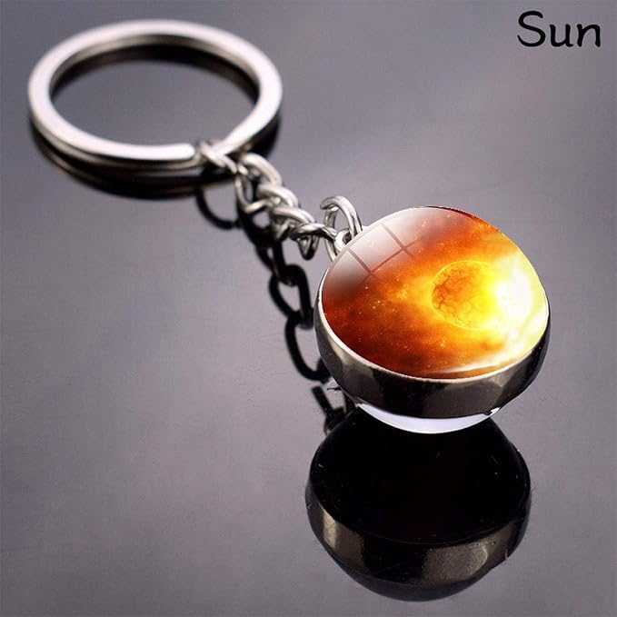 JWPavilion Solar System Planet keychain Accessories Pendant Glow In The Dark - Image 2