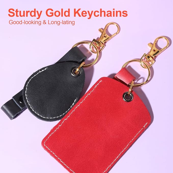 LEOBRO 160PCS Lobster Claw Clasps and Key Rings, Key Chains, Jewelry Making - Image 4