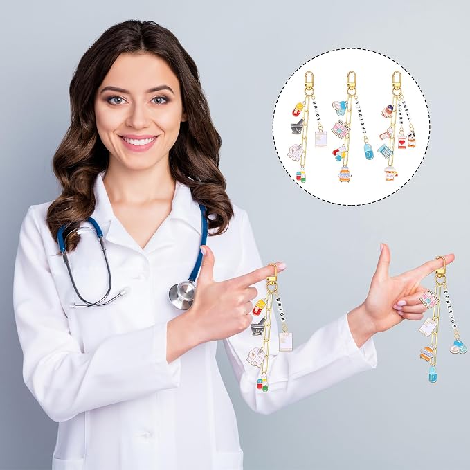 CraftyDream 558 Pcs Pharmacy Technician Gifts Pharmacist Medical Charms - Image 4