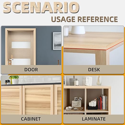 GSCIT Club Maple Edge Banding, 3 inch x 100ft Wood Edge Banding Pre-glued Flexible, Veneer Tape Banding for Cabinet Repair Furniture Restoration