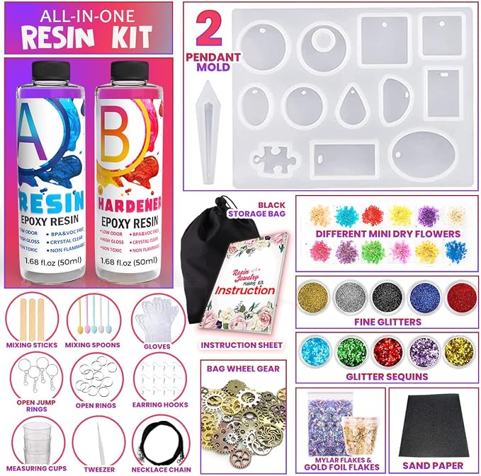 Goody King Resin Jewelry Making Starter Kit - Image 2
