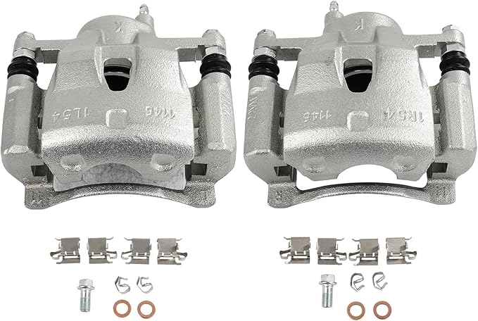 SCITOO Front Brake Calipers With Bracket 19B3198 19B3199 Compatible For Toyota For Yaris 2006-2018