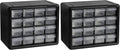 Akro-Mils 16-Drawer Plastic Drawer Storage Cabinet by Akro-Mils