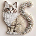 OJTOYART 5D Cat Special Shape Diamond Art Kits by Unknown