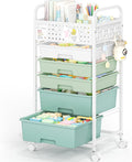 5 Drawer Rolling Storage Cart by SYKIARIOL