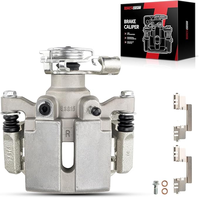 Torchbeam Rear Brake Caliper Right for Chevrolet 2004 2007-2009 2011-2012 Malibu, Pontiac 2005-2006 2009-2010 G6, Chevrolet 2010 Malibu 2.4L, Rear Right Caliper Replace # 18B4892