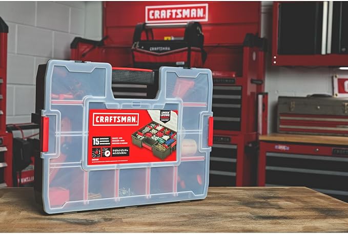 CRAFTSMAN Large Storage Organizer, 15 Compartments - Image 4