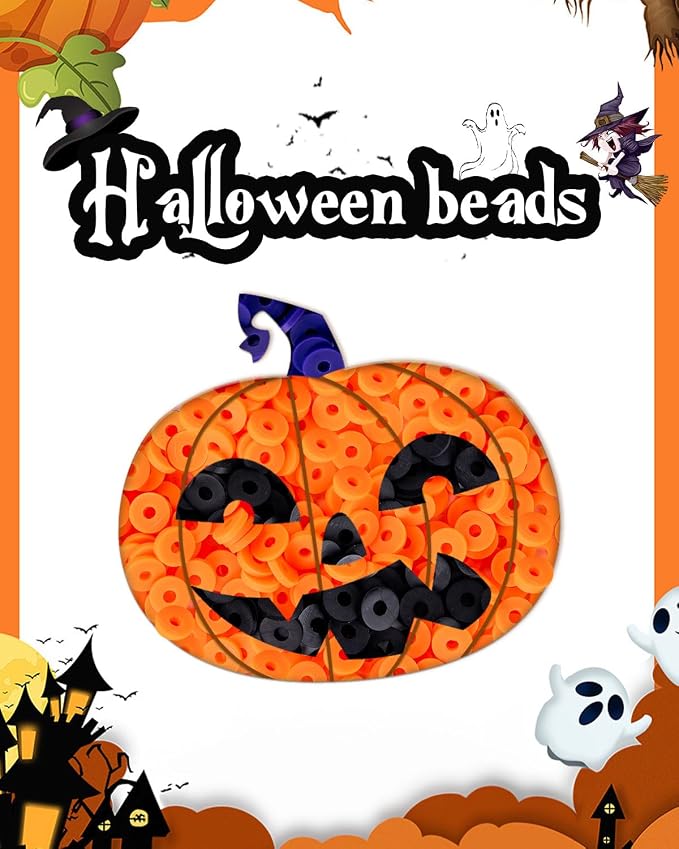 Goldwise Halloween Jewelry Making Bead Kit – 2 Storage Boxes - Image 2