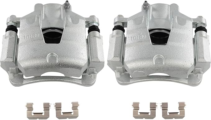 SCITOO 18B5554 18B5555 Front Left & Right Disc Brake Calipers Assembly w/Bracket For Chevrolet For Bolt EV 2017-2020,For Chevrolet For Cruze 2016-2019,For Chevrolet For Volt 2016-2019