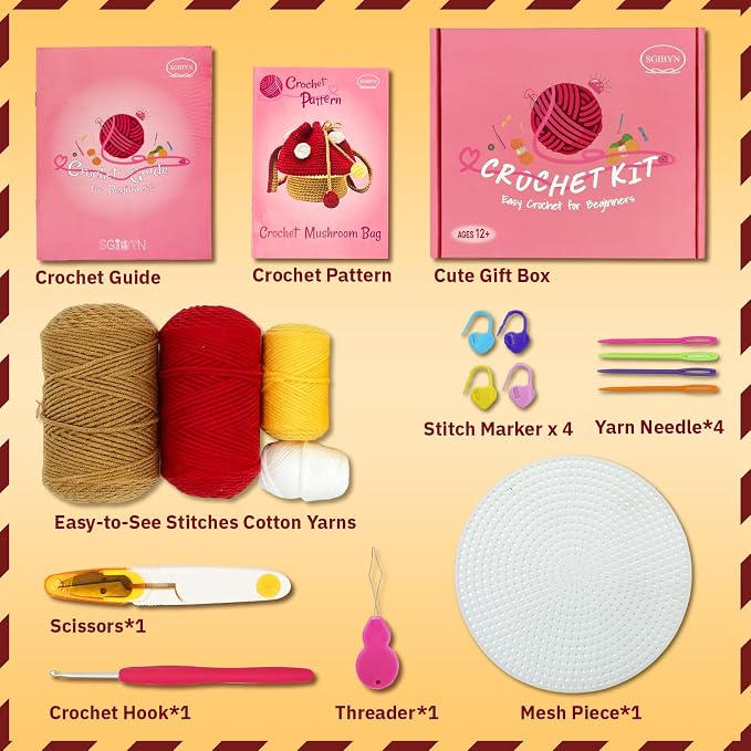 SGIBYN Crochet Kit for Beginners - Image 2