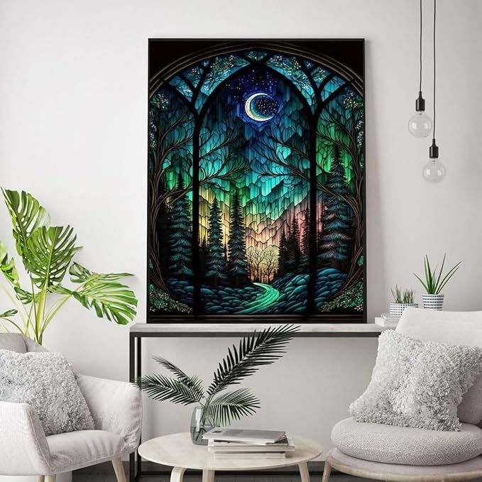 Starry Night Stamped Cross Stitch Kits - Image 3