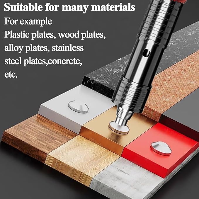 Concrete Nail Gun Kit with 200pcs Nails,5 Speed Adjustable Manual Mini Steel Nail Gun,Portable Nailer Gun, Wood working and Decoration- Built in Air Nailer for Red Brick Walls,Concrete Walls