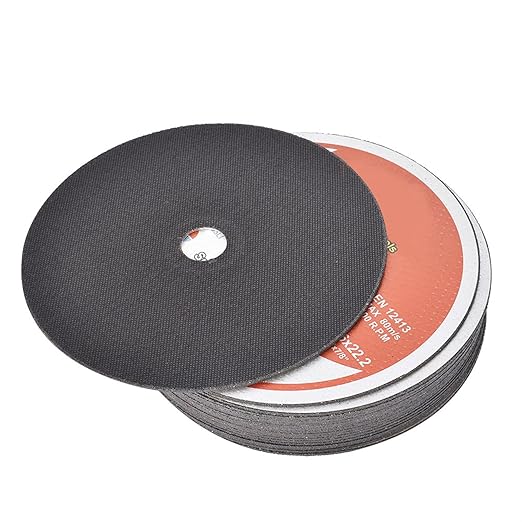 findmall 100 Pack 7" x1/16 x7/8" Cut-Off Wheel - Metal & Stainless Steel Cutting Discs
