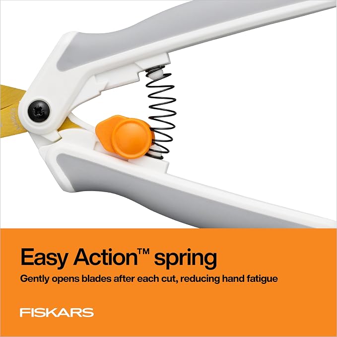 Fiskars Easy Action Micro-Tip Titanium Scissors, Sharp Blades - Image 5