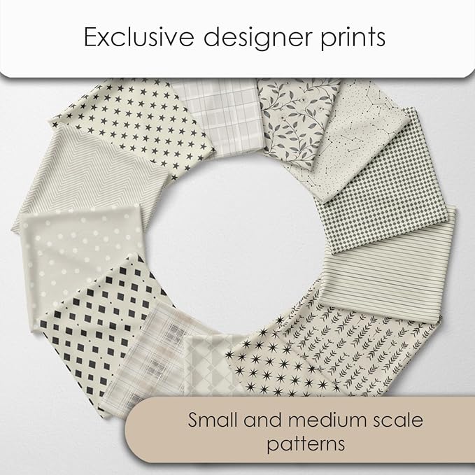 Cotton Satin Patchwork Fabric Panel – 35 Designs, 20×20 cm Squares, Single - Image 3