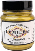 Jacquard Lumiere 2.25oz Fabric Paint Bright Gold by Jacquard