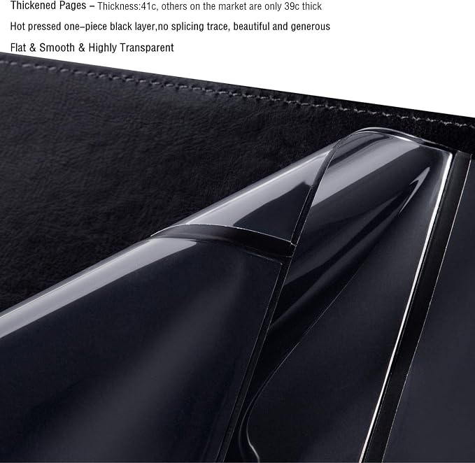 Ettonsun Leather 60-Pocket Dollar Bill Holders - Image 6