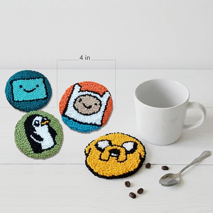 Siqinam Adventure-Time Punch Needle Kit-4 Pack Adventure Crochet Series Themed - Image 6