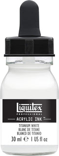 Liquitex Professional Acrylic Ink, 1-oz Jar, Titanium White by Liquitex