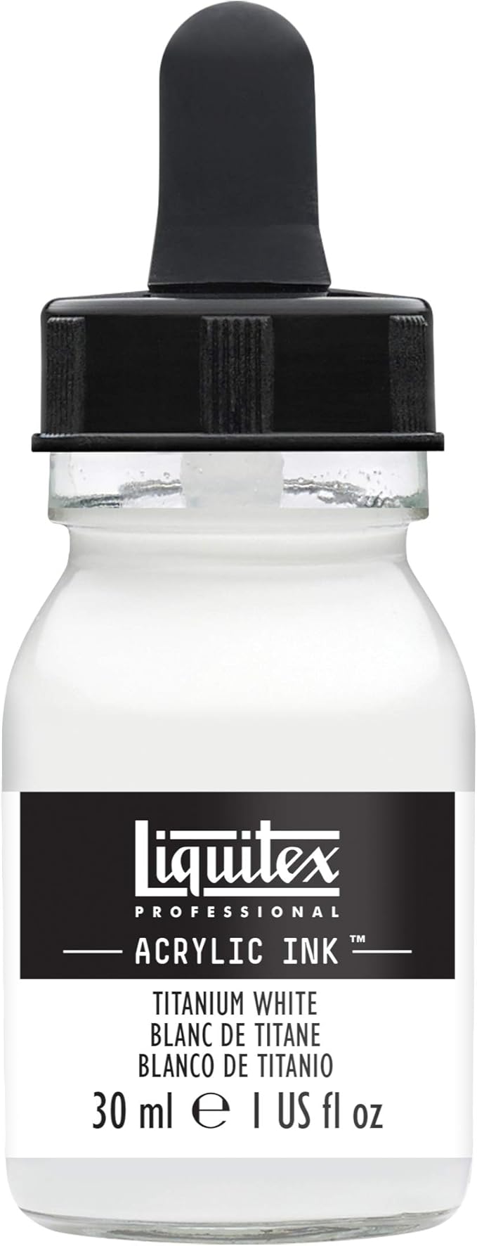 Liquitex Professional Acrylic Ink, 1-oz Jar, Titanium White by Liquitex