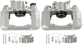 SCITOO 192971 192970 Rear Left & Right Disc Brake Calipers Assembly w/Bracket For Toyota For RAV4 2004-2005