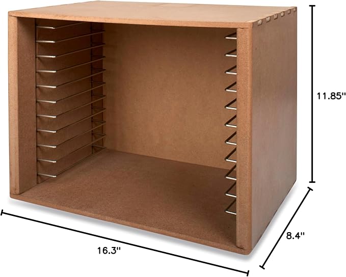 Melissa & Doug Natural Wood Puzzle Storage Case - Image 10
