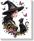 5D Witch Pearl Painting Kits for Adults by DIYHomeDecor