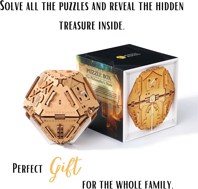 Puzzle Potato Philosopher's Stone Puzzle Box - Image 6