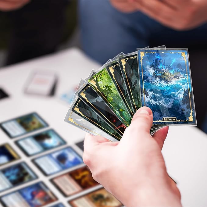 1000 Counts Card Sleeves, Matte Clear Card Sleeves Deck Card Protectors - Image 7