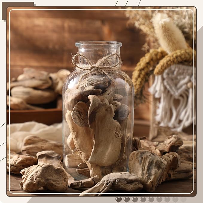 16oz Driftwood for Crafts and Decor, Mixed Size Driftwood Pieces Large Drift - Image 2